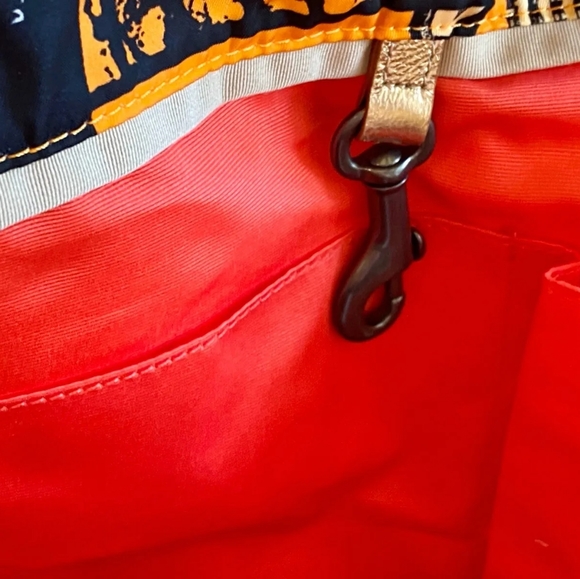 Exc COACH Large Bonnie Cashin Parker NYC Multi-Color Nylon Tote #13433 dustbag - Picture 4 of 7